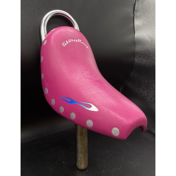 OCC Schwinn Stingray Chopper Pink Seat Saddle With Post MM Junior